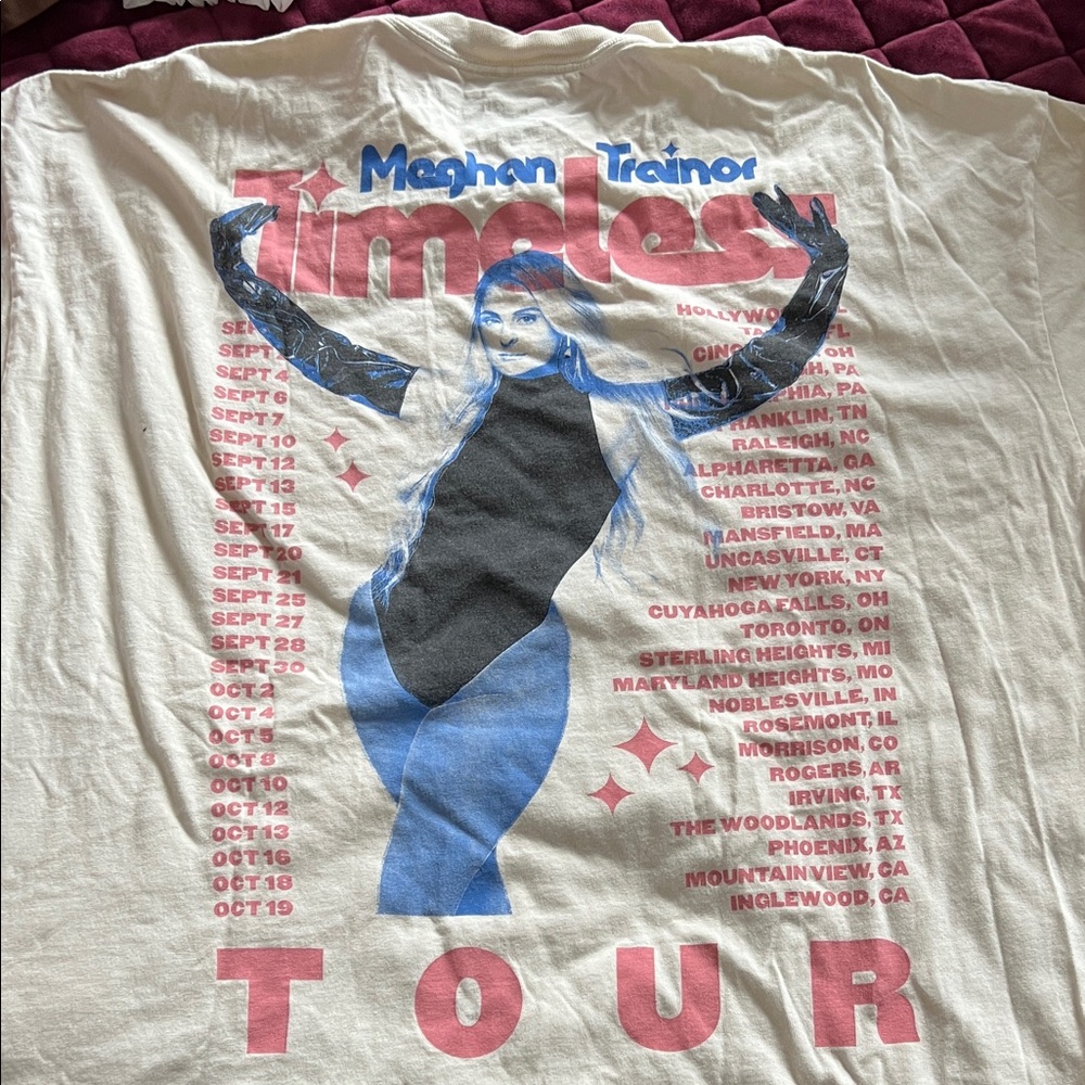 Meghan Trainor Timeless Tour T-Shirt